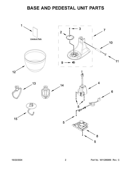 Whirlpool Dryer E-Ring - WP354987, Replaces: 3-12958