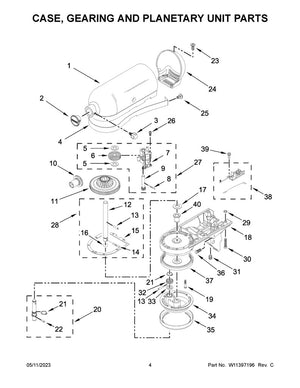 Whirlpool Microwave Screw - WP4159193, Replaces: 422243