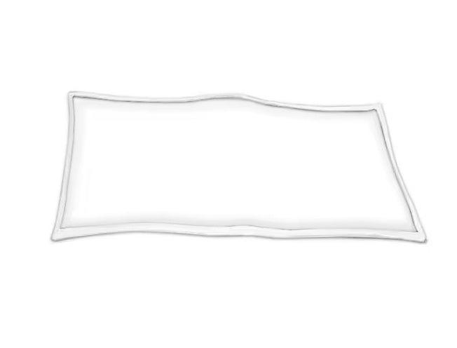 Whirlpool Refrigerator & Freezer Door Gasket (White) - WP4357142, Replaces: 4356931