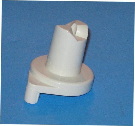 Whirlpool Refrigerator & Freezer Door Closure (White) - WP67003638, Replaces: 12028505W
