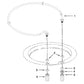 Whirlpool Dishwasher Rubber Washer - WP717273, Replaces: 680862