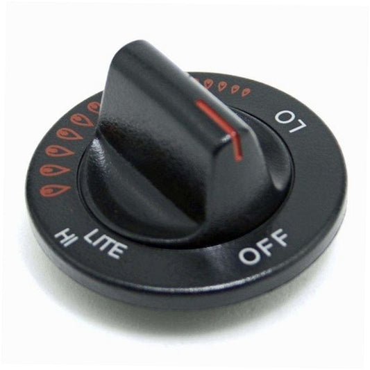Whirlpool Range, Oven & Cooktop Top Burner Knob (Black) - WP74001253, Replaces: 4381524