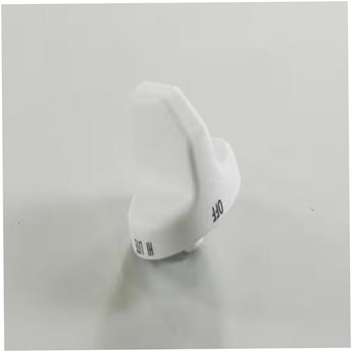 Whirlpool Range, Oven & Cooktop Burner Valve Knob (White) - WP74002446, Replaces: 74002446