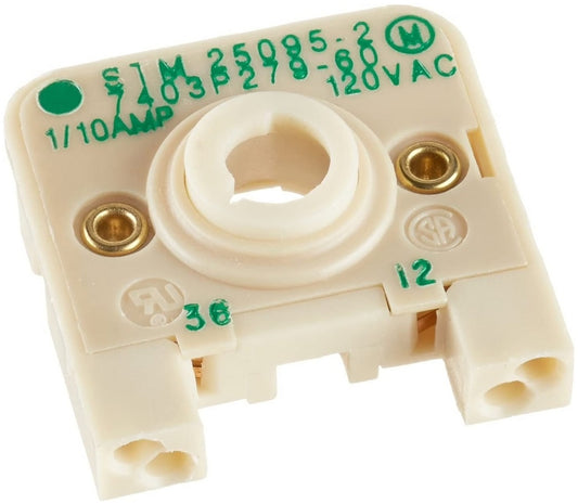 Whirlpool Range, Oven & Cooktop Spark Ignition Switch - WP7403P279-60, Replaces: 25095-2