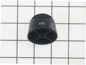 Whirlpool Range /Oven Thermostat Knob (Black) - WP7731P182-60, Replaces: 74009858