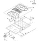 Whirlpool Range, Oven & Cooktop Burner Knob (Chrome) - WP7737P245-60, Replaces: KIP 5D02