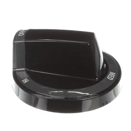 Whirlpool Range, Oven & Cooktop Knob (Black) - WP7737P414-60, Replaces: 7737P414-60