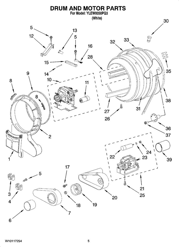 Whirlpool Dryer Drive Belt - WP8183101, Replaces: 8183101