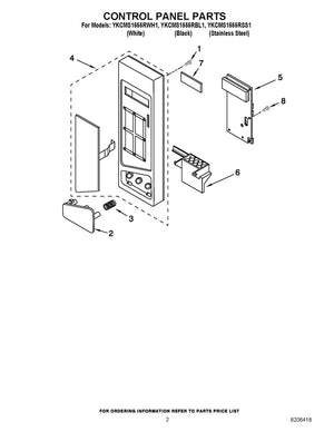 Support de verrouillage de porte pour micro-ondes Whirlpool - WP8205451, remplace la référence : 8205451