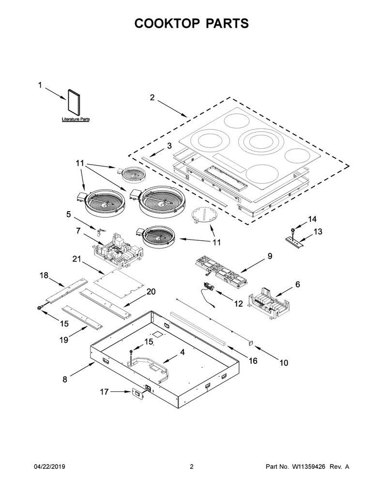 Whirlpool Range, Oven & Cooktop Foam Tape (37.5") - WP8286642, Replaces: 8286204