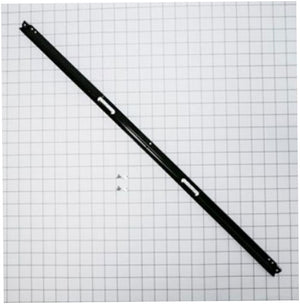 Whirlpool Range /Oven Lower Door Trim (Black) - WP8523177, Replaces: 8523177