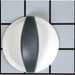 Whirlpool Washer Timer Knob - White/Gray - WP8566022, Replaces: 8566022