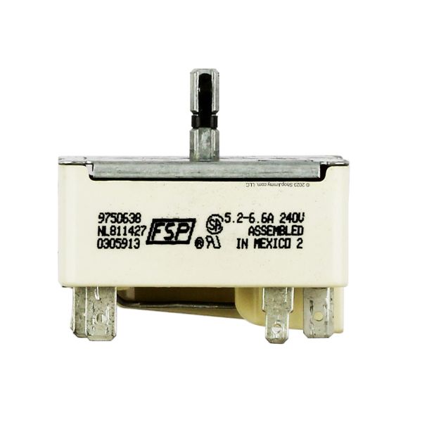Whirlpool Range Surface Element Switch - WP9750638