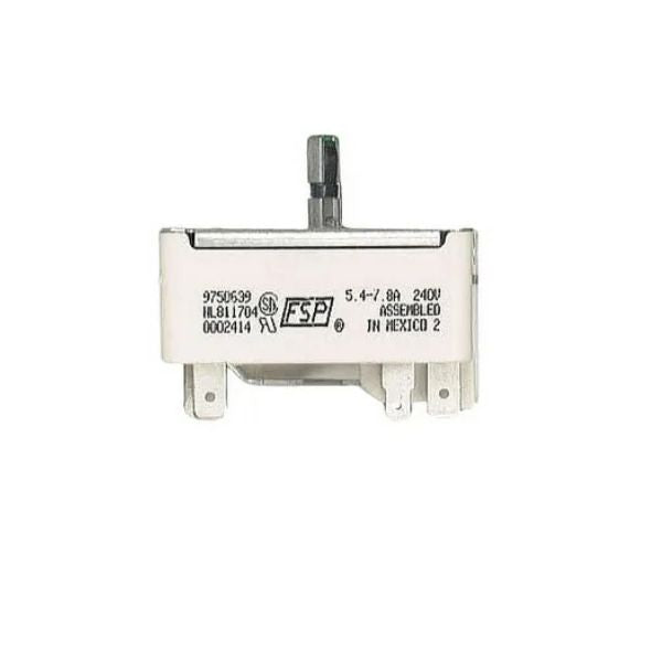 Whirlpool Range Surface Element Switch - WP9750639