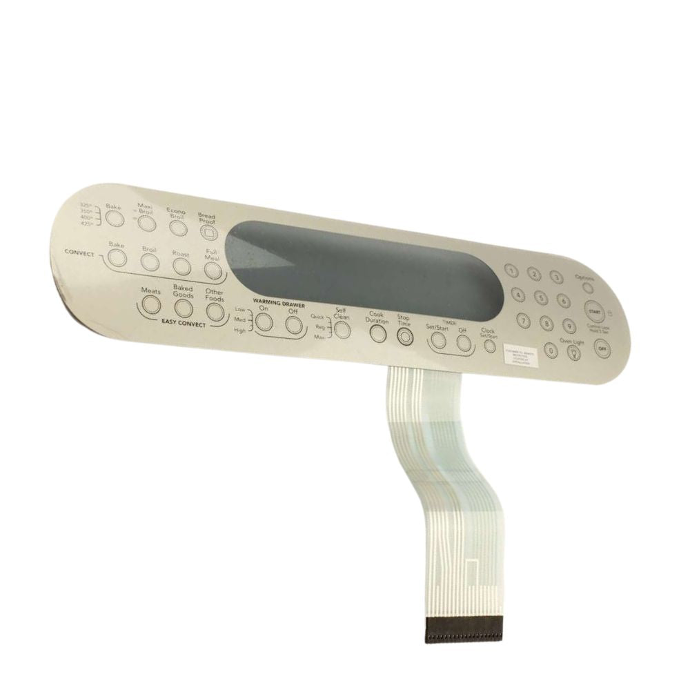 Whirlpool Range Membrane Switch - WP9756595ES