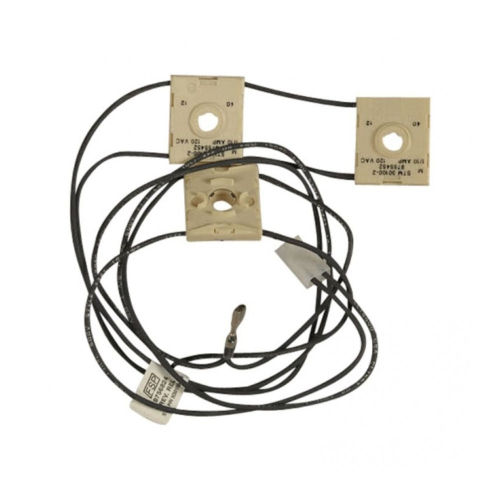 Whirlpool Range Spark Ignition Switch and Harness - WP9756824