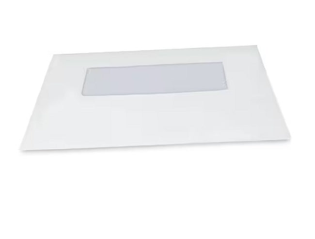 Whirlpool Range, Oven & Cooktop Outer Door Glass (White) - WP9762476, Replaces: 3195613