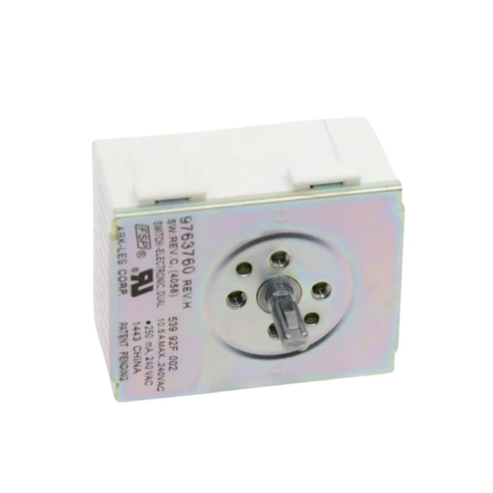 Whirlpool Range Surface Element Switch - WP9763760
