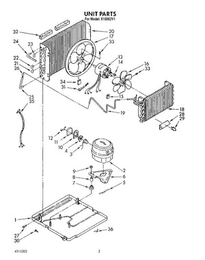 Gâche de porte pour lave-vaisselle Whirlpool - WP99002644, remplace : 99002644