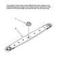Whirlpool Dishwasher Wash Arm Cap - WP99002654, Replaces: 99002654