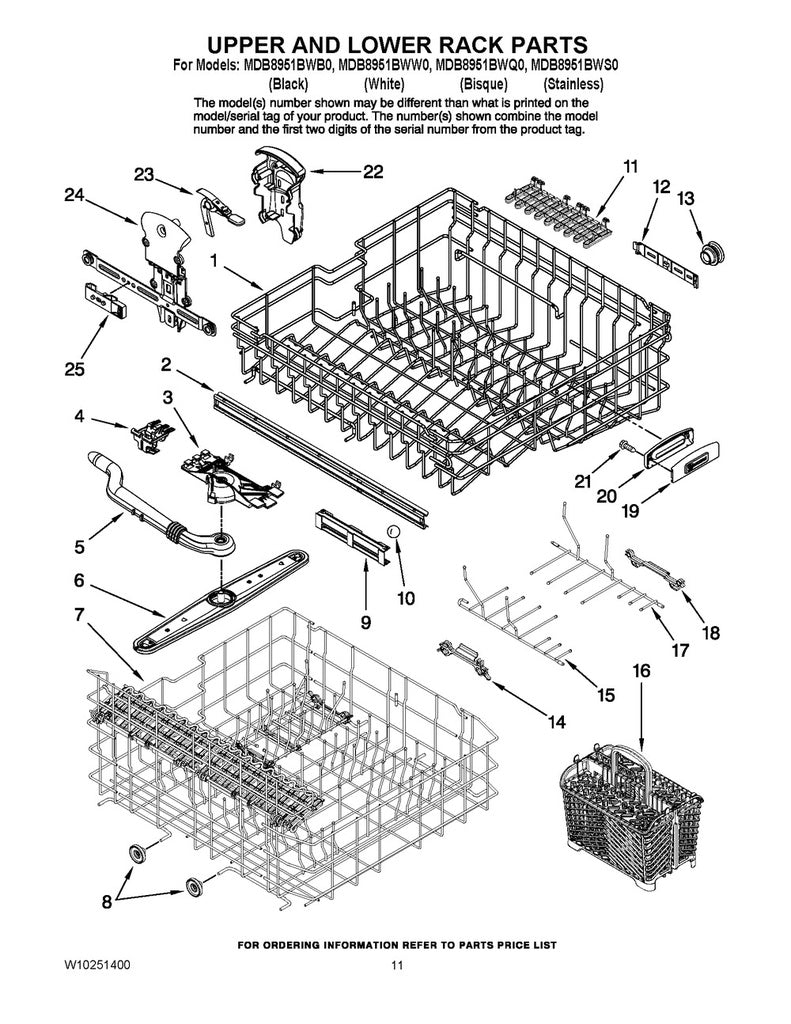 Whirlpool Dishwasher Tine Pivot Clip - WP99002687, Replaces: 99002687