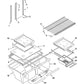Whirlpool Refrigerator & Freezer Glass Shelf - WP999520, Replaces: 999511