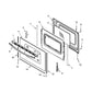 Whirlpool Range, Oven & Cooktop Exterior Door Glass (White) - WPW10118454, Replaces: 3194425