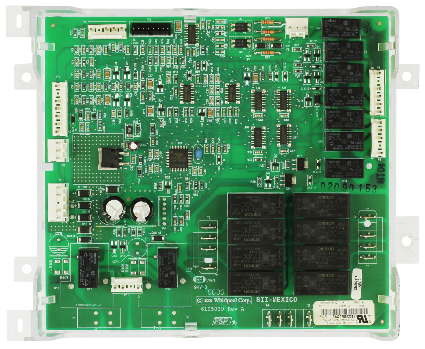 Whirlpool Range Electronic Control Board OEM - WPW10119142