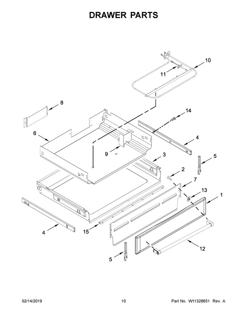 Whirlpool Range, Oven & Cooktop Temperature Sensor - WPW10131827, Replaces: 9763728