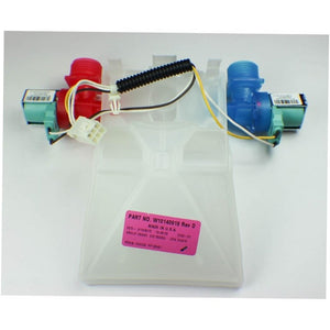 Électrovanne d'arrivée d'eau pour lave-linge Whirlpool - WPW10140918, remplace : W10140918