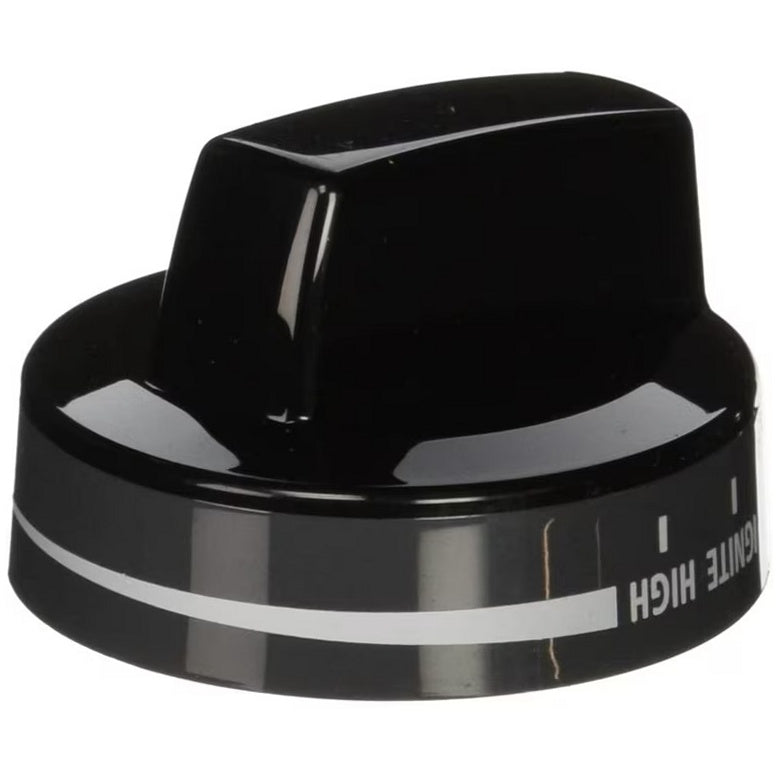 Whirlpool Range, Oven & Cooktop Burner Control Knob (Black) - WPW10160649, Replaces: W10160649