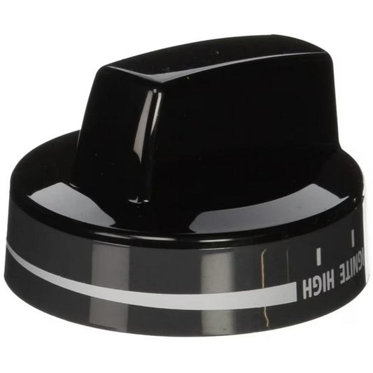 Whirlpool Range, Oven & Cooktop Burner Control Knob (Black) - WPW10160649, Replaces: W10160649