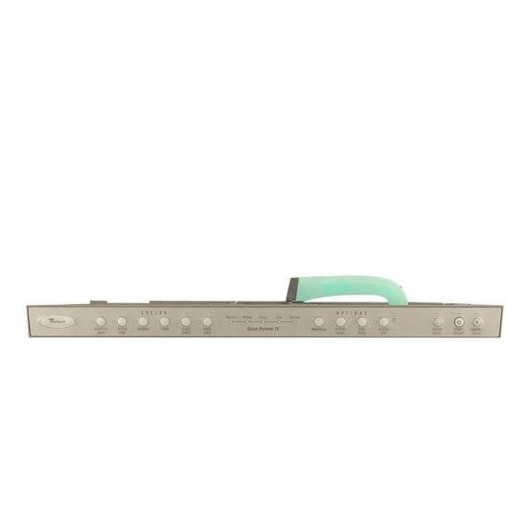 Whirlpool Dishwasher Control Panel - WPW10175241