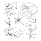 Whirlpool Refrigerator & Freezer Vent Grille - WPW10175909, Replaces: 8170881