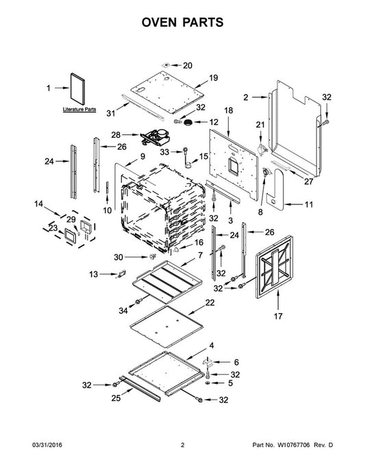 Whirlpool Range, Oven & Cooktop Vent Trim - WPW10176036, Replaces: W10176036