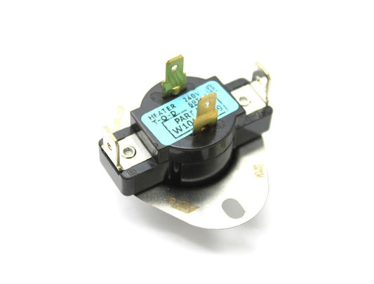 Whirlpool Dryer High Limit Thermostat - WPW10178809, Replaces: W10178809