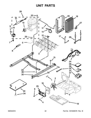 Whirlpool Freezer Relay & Overload - WPW10189190, Replaces: 0303053