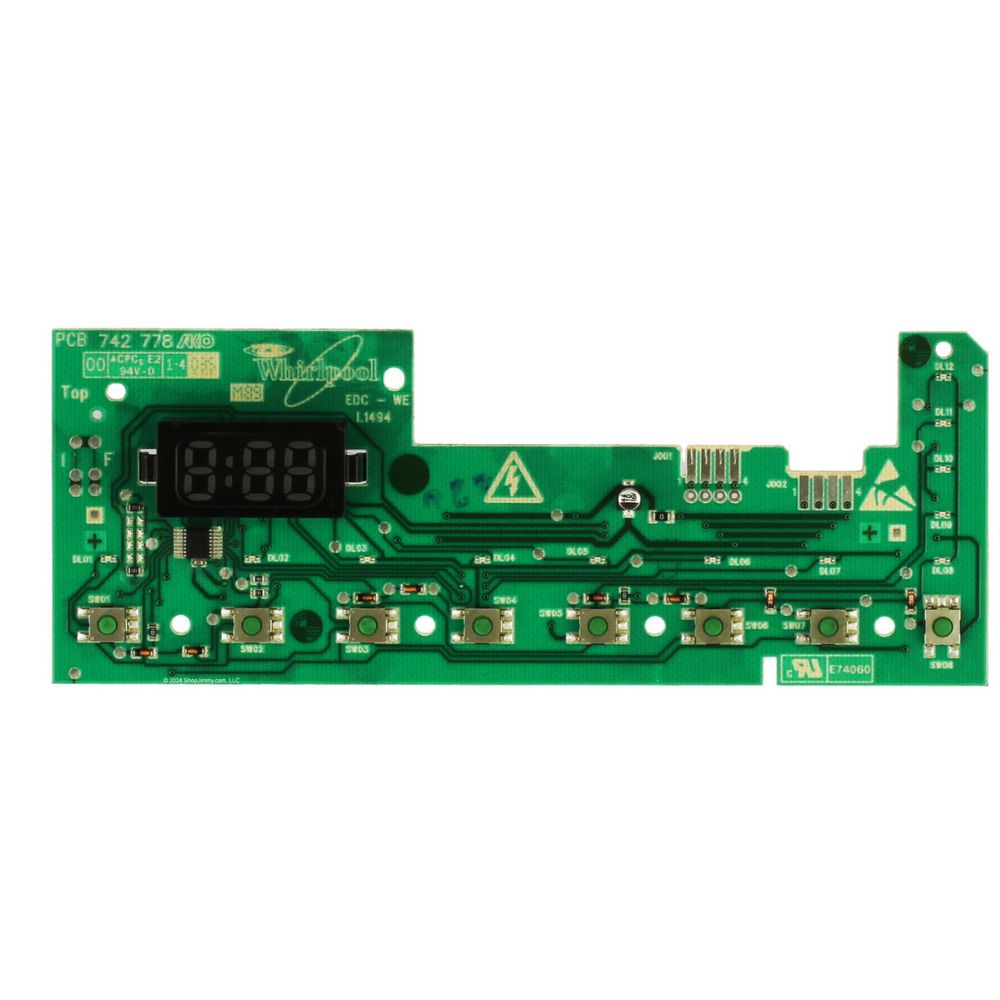 Whirlpool Washer Control Board - WPW10192981