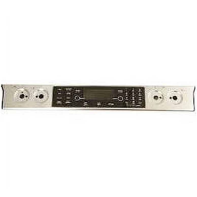 Whirlpool Range, Oven & Cooktop Touchpad Control Panel (Stainless) - WPW10206068, Replaces: 74011592