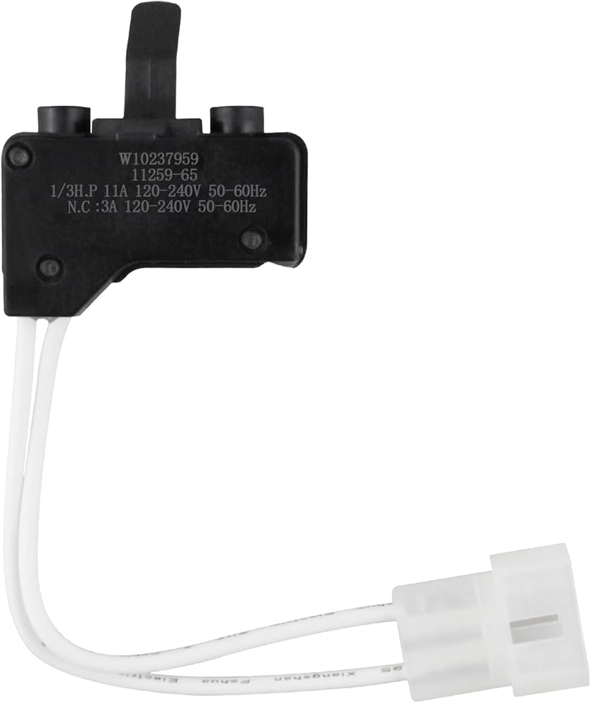 Whirlpool Dryer Door Switch - WPW10237959