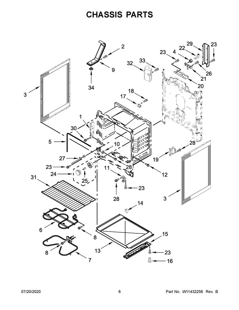 Whirlpool Range, Oven & Cooktop Terminal Block - WPW10245259, Replaces: 0306379