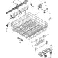 Whirlpool Dishwasher Dishrack Adjuster Clip - WPW10250160, Replaces: W10250160