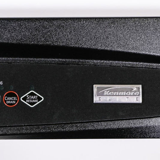 Whirlpool Dishwasher Control Panel (Black) - WPW10253579, Replaces: W10253566
