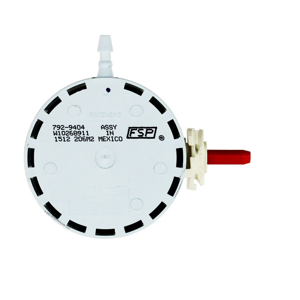 Whirlpool Washer Pressure Switch - WPW10268911
