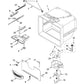 Whirlpool Refrigerator & Freezer Drawer Slide Rail - WPW10284684, Replaces: W10149390