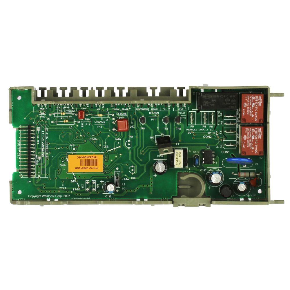 Whirlpool Dishwasher Control Board - WPW10285180
