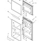 Whirlpool Refrigerator & Freezer Door Shelf Trim (Bottom) - WPW10304909, Replaces: 2219143