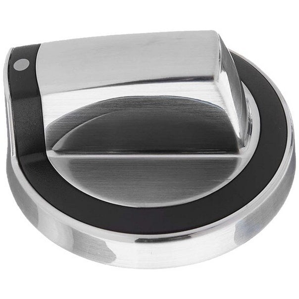 Whirlpool Range, Oven & Cooktop Control Knob (Stainless) - WPW10316664, Replaces: W10316664