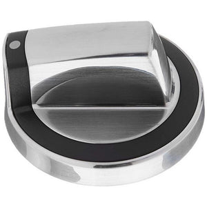 Whirlpool Range /Oven Control Knob (Stainless) - WPW10316664, Replaces: W10316664