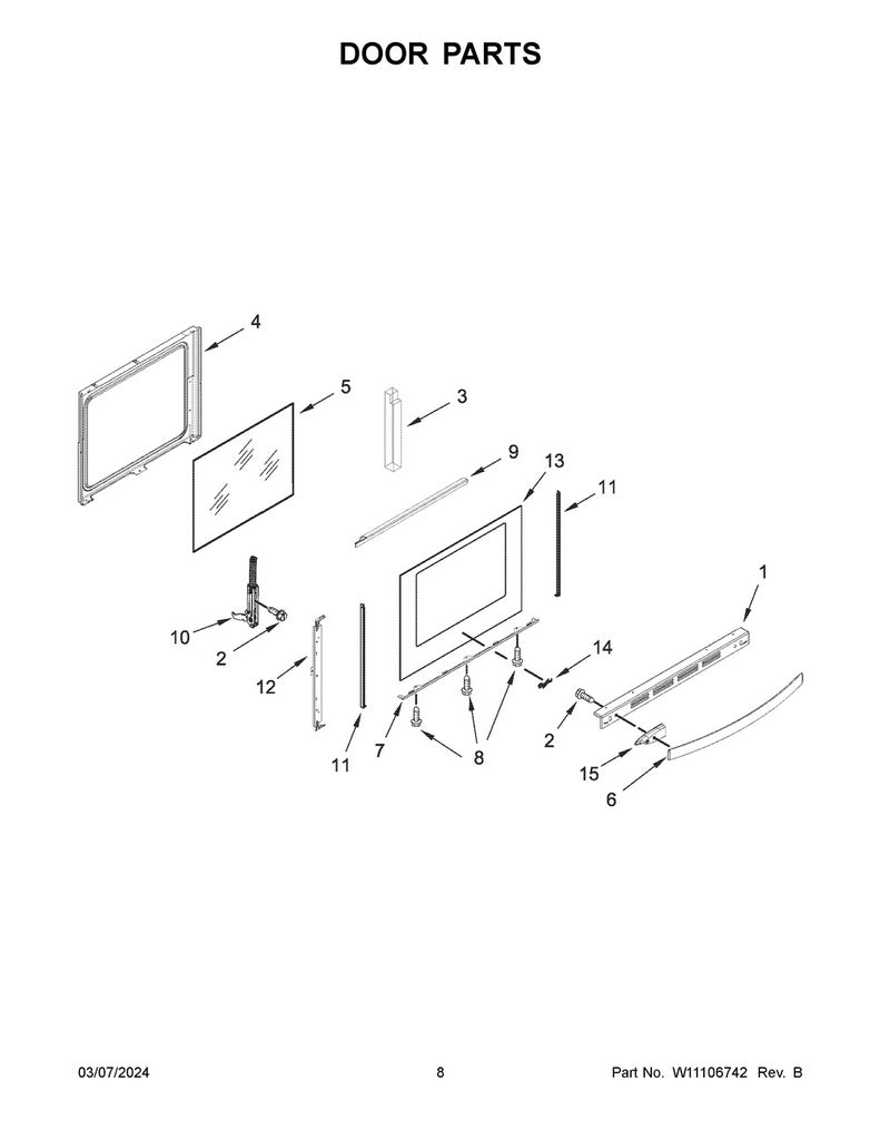 Whirlpool Range, Oven & Cooktop Screw - WPW10317886, Replaces: W10317886
